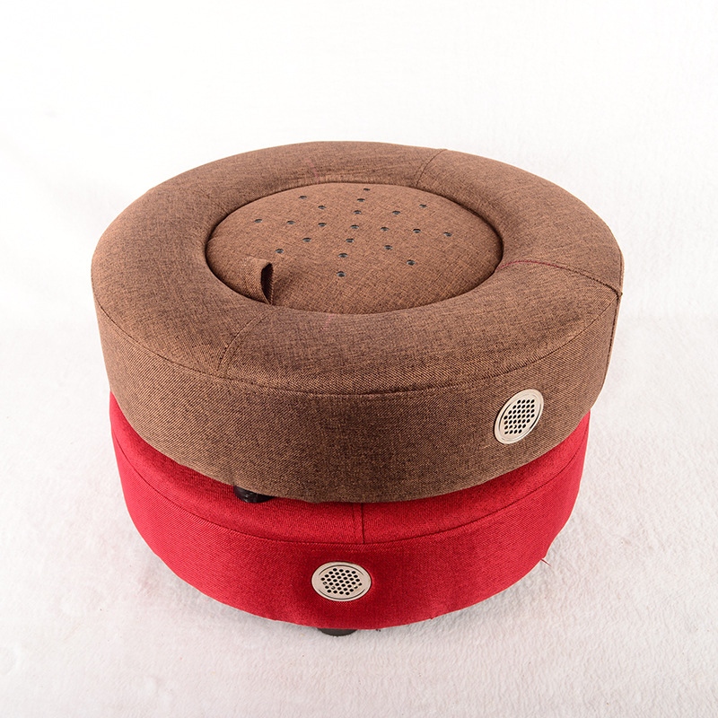 Moxibustion Stool Seat Cushion Ai Jiu Box for Home Warm Sitting Therapy Brown Linen - Image 5