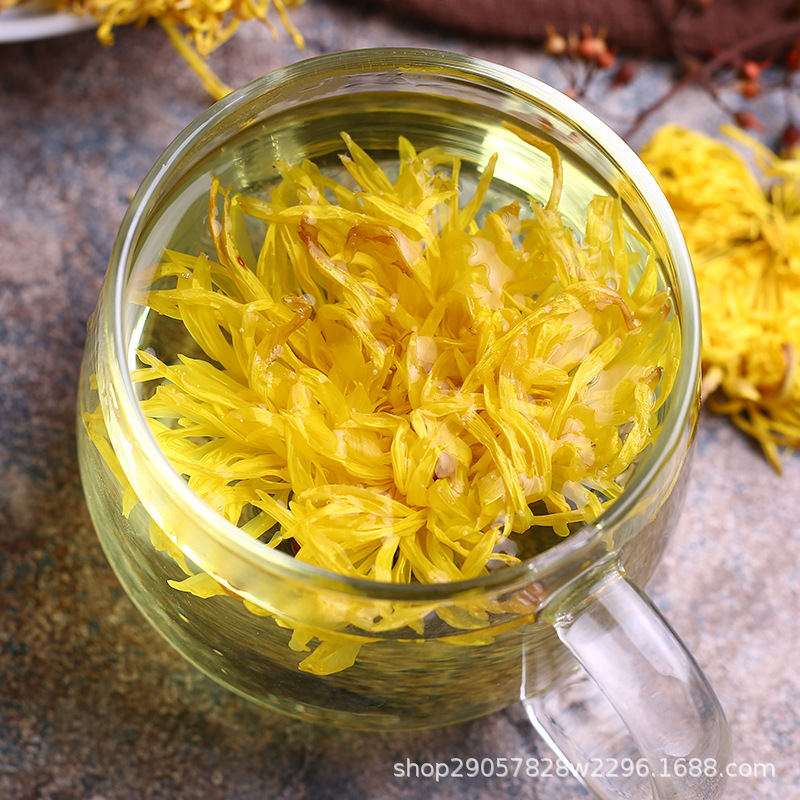 Yunnan Golden Silk Imperial Chrysanthemum Tea Dried Chrysanthemum Flower Herbal Tea 500g - Image 3
