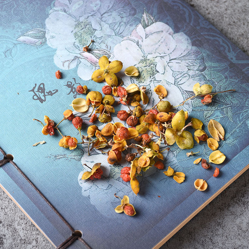 He Huan Hua (Albizia julibrissin) — Dried Silk Tree Flower for Calming Herbal Tea - Image 4