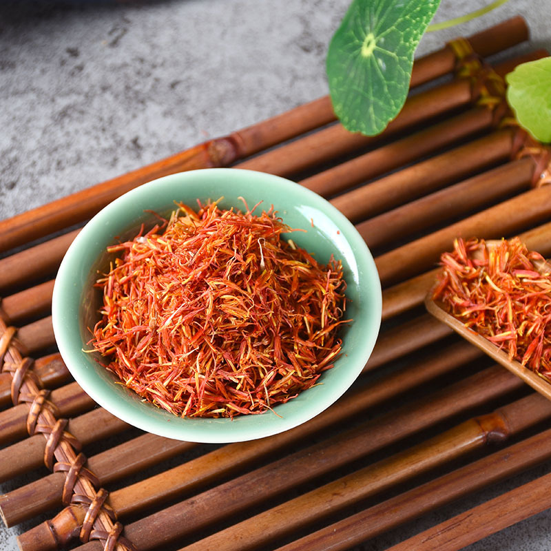 Safflower (Carthamus tinctorius) — Sulfur-Free Xinjiang Hong Hua Dried Flower for Foot Soaks & Herbal Baths - Image 3