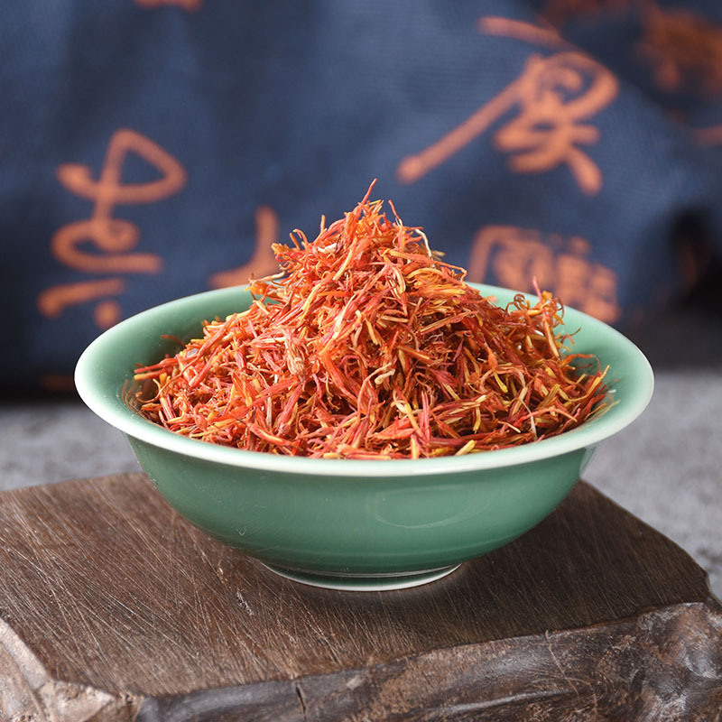 Safflower (Carthamus tinctorius) — Sulfur-Free Xinjiang Hong Hua Dried Flower for Foot Soaks & Herbal Baths - Image 2