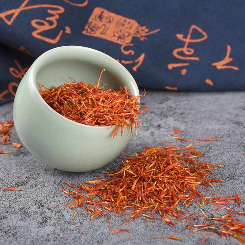 Safflower (Carthamus tinctorius) — Sulfur-Free Xinjiang Hong Hua Dried Flower for Foot Soaks & Herbal Baths - Image 4