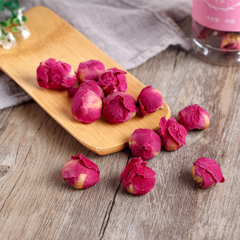 Peony Flower Tea (Paeonia suffruticosa) — Dried Whole Buds & Petals, 40g Can - Image 2