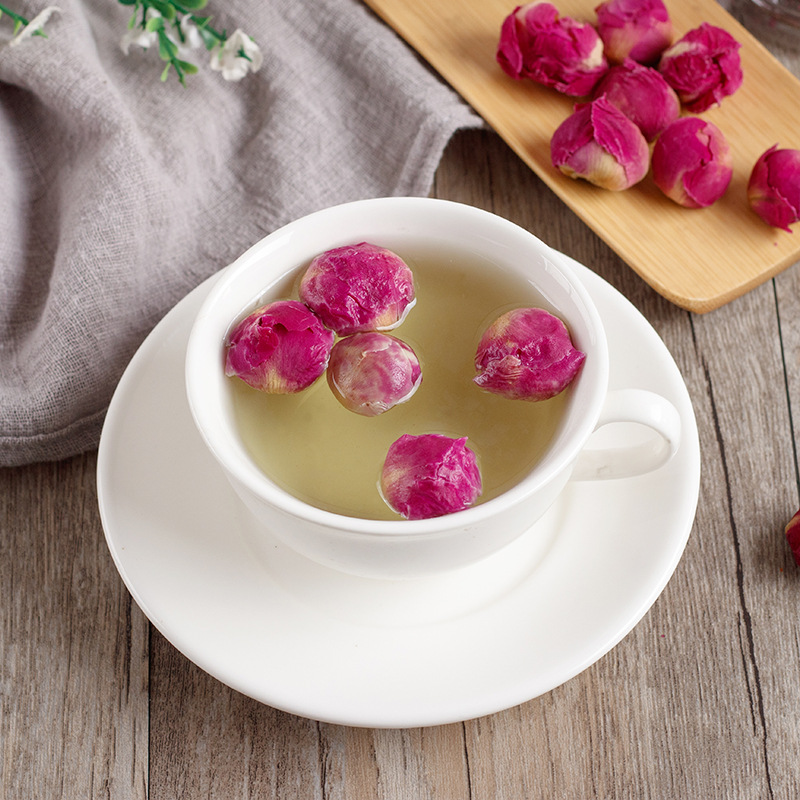 Peony Flower Tea (Paeonia suffruticosa) — Dried Whole Buds & Petals, 40g Can - Image 3