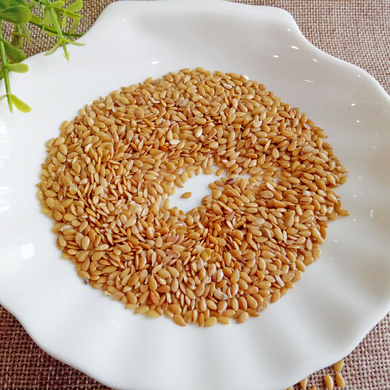 Golden Flaxseed Powder Hu Ma Zi Roasted Ready-to-Eat Culinary Seed Powder for Porridge Yogurt and Baking - Image 4