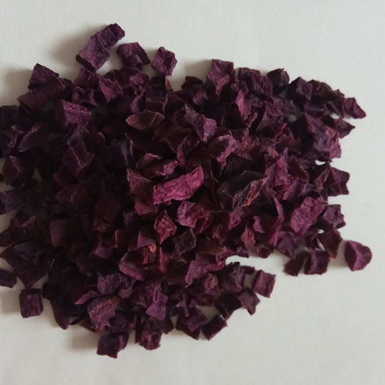 Dried Purple Sweet Potato Cubes Ready to Eat Whole Grain Snack 5 Jin Bulk Pack - Image 4