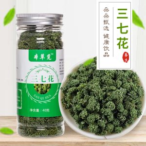 Notoginseng Flower Buds (Panax notoginseng) — Yunnan Wenshan San Qi Hua, 40g Jar