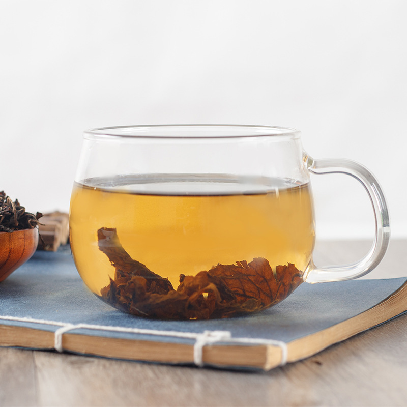 Qing Qian Liu Leaf Tea (Cyclocarya paliurus) — Dried Tender Leaf Herbal Tea, 40g Jar - Image 4