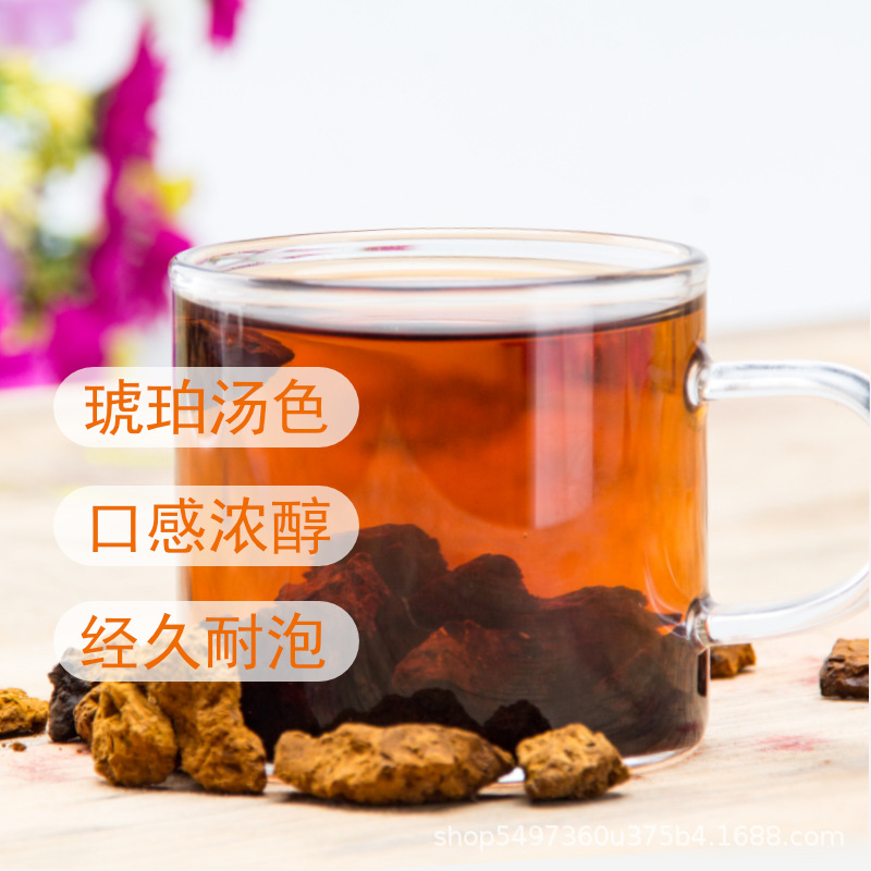 Chaga Mushroom Granules Hua Shu Rong Inonotus obliquus Ready to Eat Herbal Chunks for Daily Wellness - Image 3