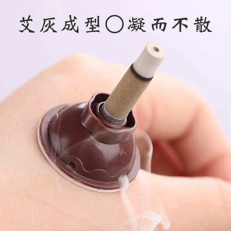 Five-Year Aged Moxa Sticker Ai Tie Warming Herbal Patch Gift Box 60 Pcs Portable Full Body Soothing Use - Image 4
