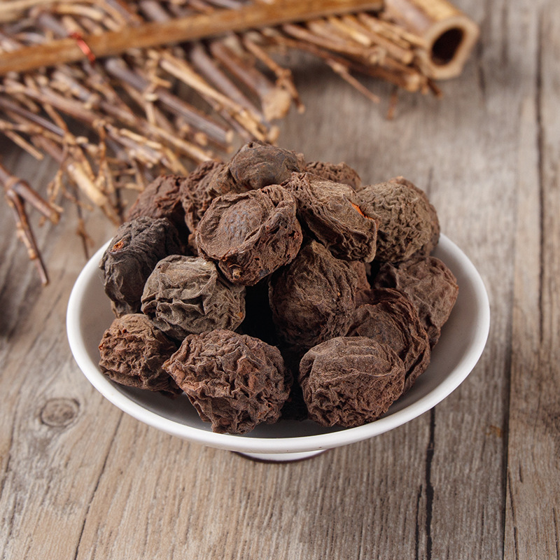 Wu Mei Dried Plums (Prunus mume) — Smoked Dark Plum for Sour Plum Drink & Herbal Tea - Image 3