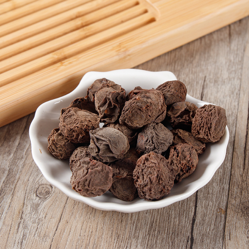 Wu Mei Dried Plums (Prunus mume) — Smoked Dark Plum for Sour Plum Drink & Herbal Tea - Image 2