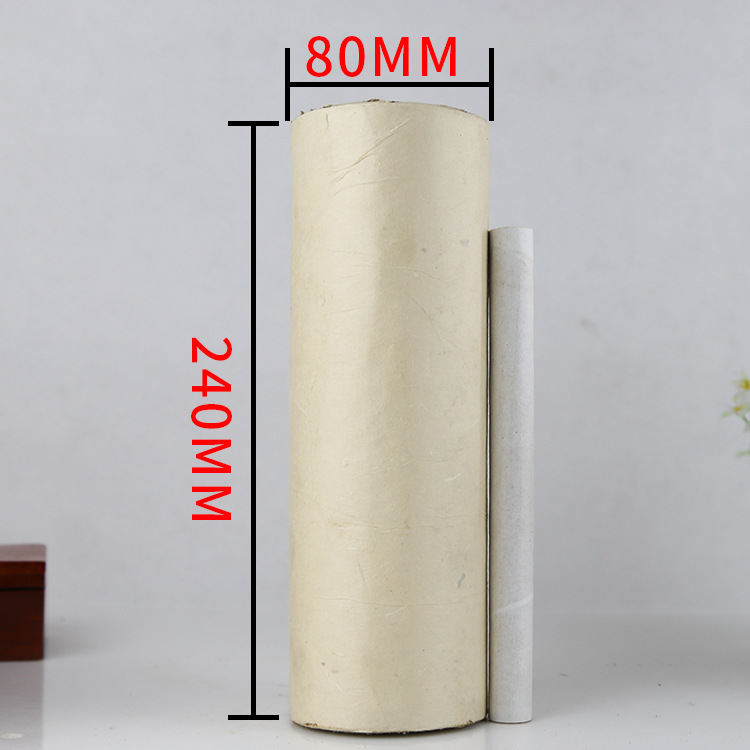 Large Moxa Stick Ai Tiao 5-Year Aged Golden Moxa Wool 8x24cm Mulberry Paper Moxibustion - Image 2