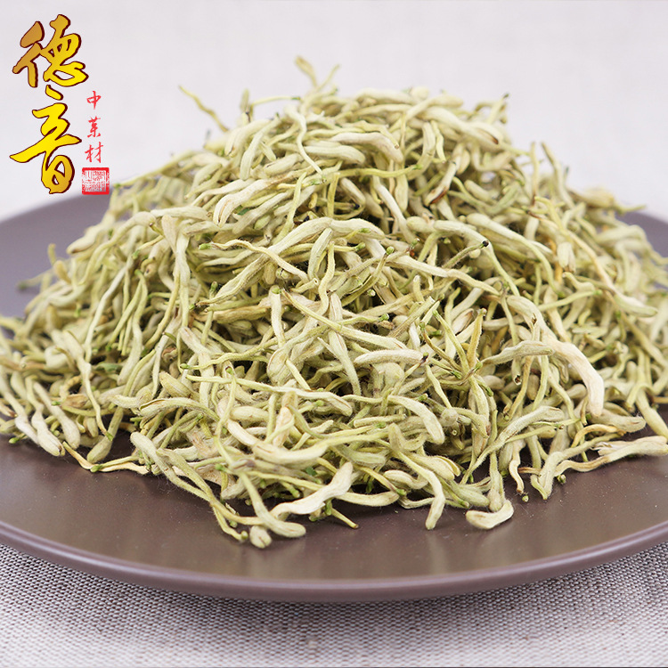 Dried Honeysuckle Flower Jin Yin Hua Loose Herbal Tea 500g Shandong Origin for Hot Infusion - Image 2