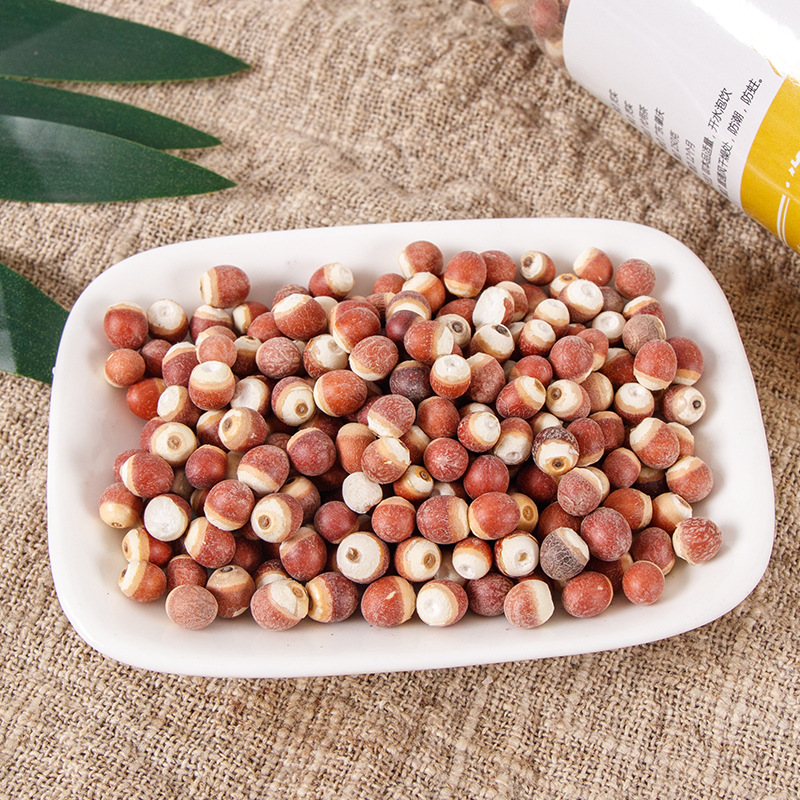 Qian Shi (Euryale ferox) — Dried Gorgon Nut Puffs, Zhaoqing Round Grain, 250g Jar - Image 2