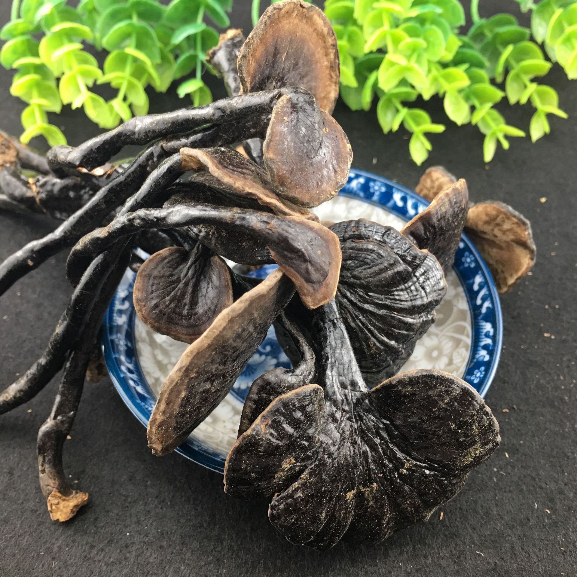 Bamboo Lingzhi Zhu Ling Zhi Dried Whole Reishi Mushroom Traditional Herbal Decoction Ingredient 500g - Image 3