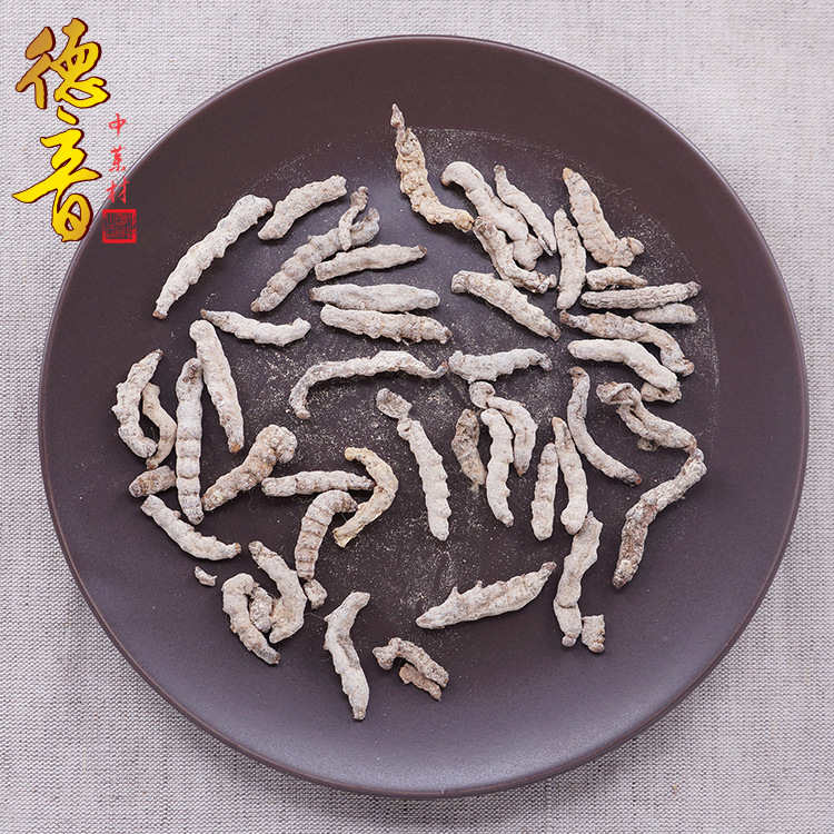 White Silkworm Jiang Can 500g Dried Bombyx Batryticatus Bulk Herb for Decoction and Powder - Image 3