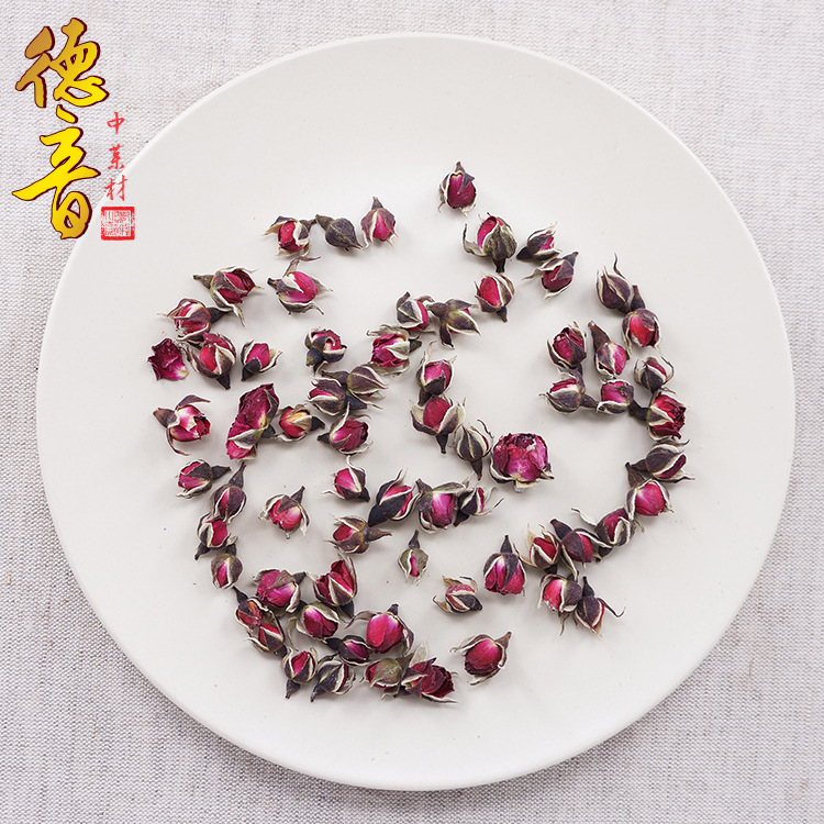 Golden Edge Rose Tea Jin Bian Mei Gui Dried Rose Buds Yunnan Herbal Tea 500g - Image 4