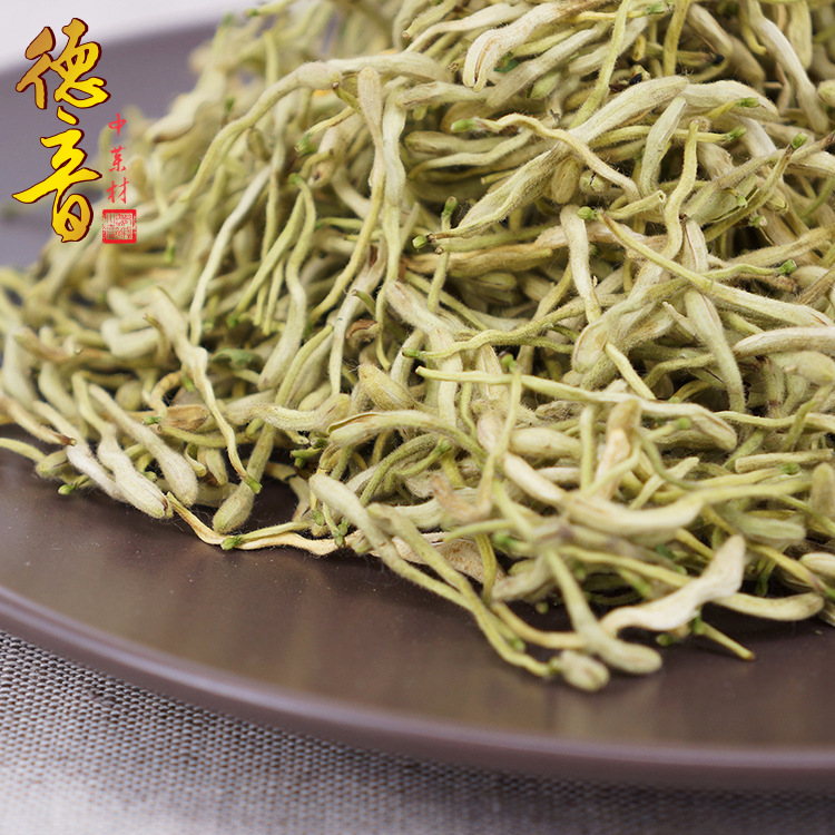 Dried Honeysuckle Flower Jin Yin Hua Loose Herbal Tea 500g Shandong Origin for Hot Infusion - Image 4