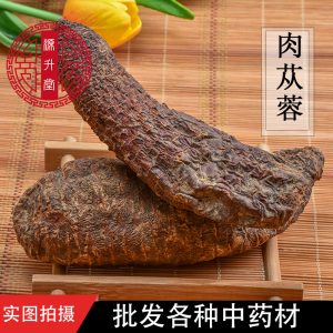 Rou Cong Rong Slices (Cistanche deserticola) — Xinjiang Dried Food Herb for Wine & Soup