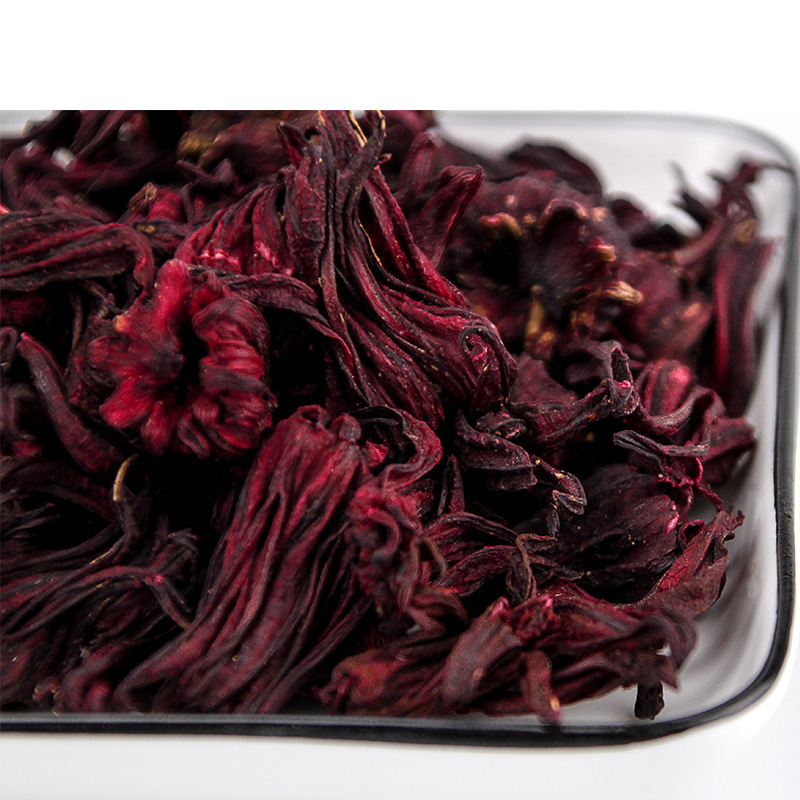 Roselle Hibiscus Dried Flowers (Hibiscus sabdariffa) — Luo Shen Hua Herbal Tea, 500g - Image 4