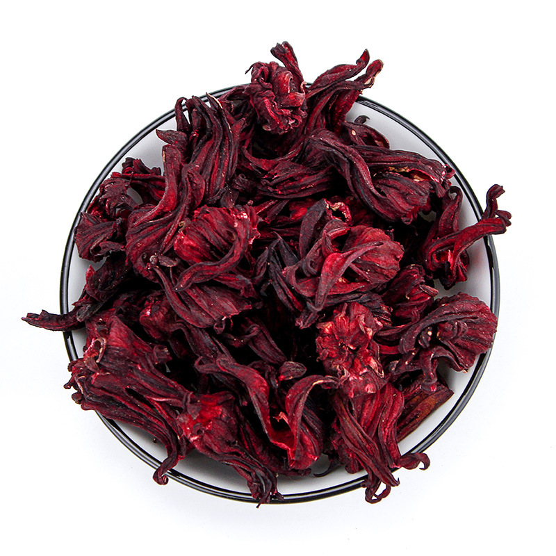 Roselle Hibiscus Dried Flowers (Hibiscus sabdariffa) — Luo Shen Hua Herbal Tea, 500g - Image 3