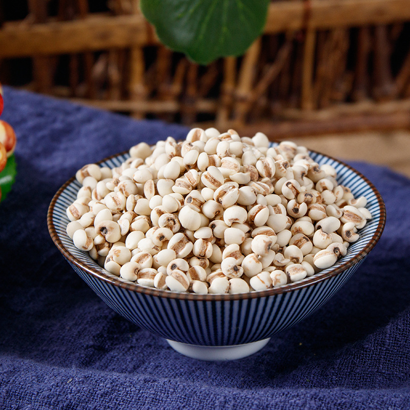 Yi Mi Ren (Coix lacryma-jobi) — Dried Job's Tears Grain, 500g Bottle for Tea & Soup - Image 2
