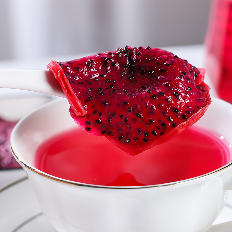 Dried Red Dragon Fruit Slices (Hylocereus polyrhizus) — Fruit Tea & Snack, 500g - Image 4