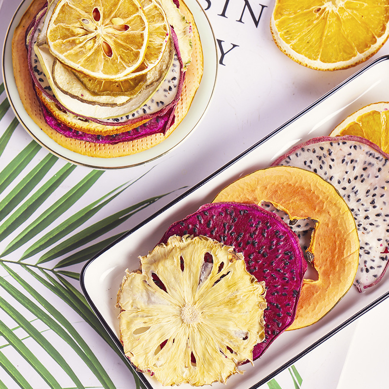 Dried Red Dragon Fruit Slices (Hylocereus polyrhizus) — Fruit Tea & Snack, 500g - Image 2