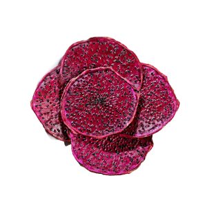 Dried Red Dragon Fruit Slices (Hylocereus polyrhizus) — Fruit Tea & Snack, 500g