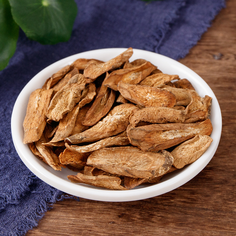 Burdock Root Tea (Arctium lappa) — Dried Burdock Root Slices, Roasted Herbal Tea in Can - Image 2
