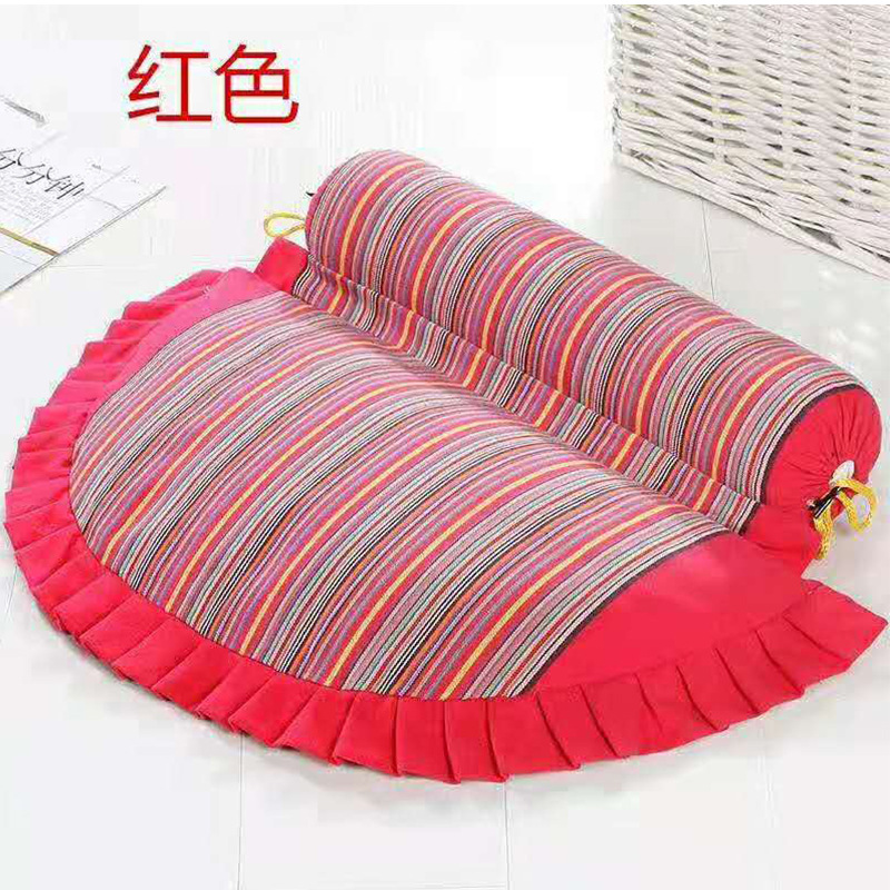 Moxa Pillow Ai Zhen Ai Rong Neck Support Cushion Mugwort Leaf Filled Fabric Pillow for Relaxation - Image 3