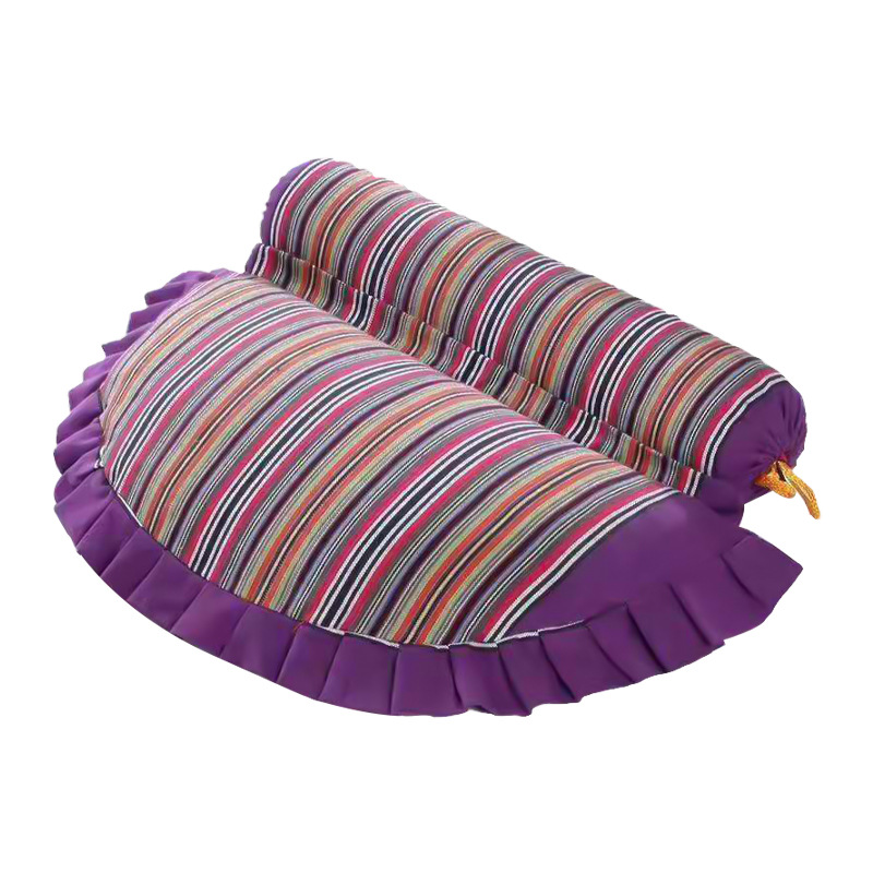 Moxa Pillow Ai Zhen Ai Rong Neck Support Cushion Mugwort Leaf Filled Fabric Pillow for Relaxation - Image 5
