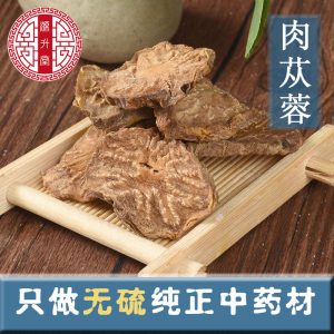 Rou Cong Rong Slices (Cistanche deserticola) — Alxa Soft Desert Ginseng Dried Slices