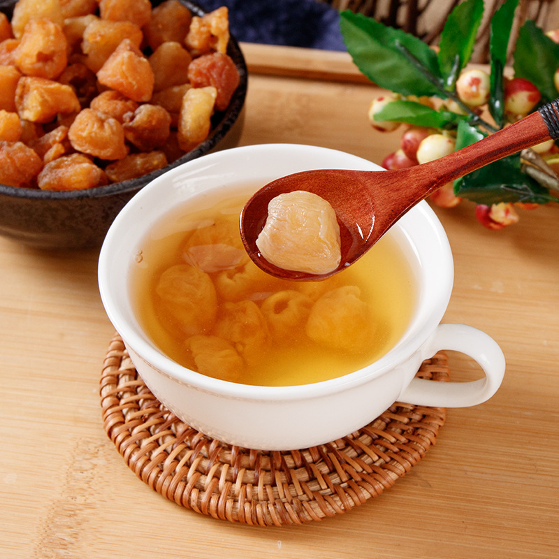 Gui Yuan Rou (Longan Dried Flesh, Dimocarpus longan) — Seedless 250g Jar, Food-Herb for Tea & Soup - Image 3