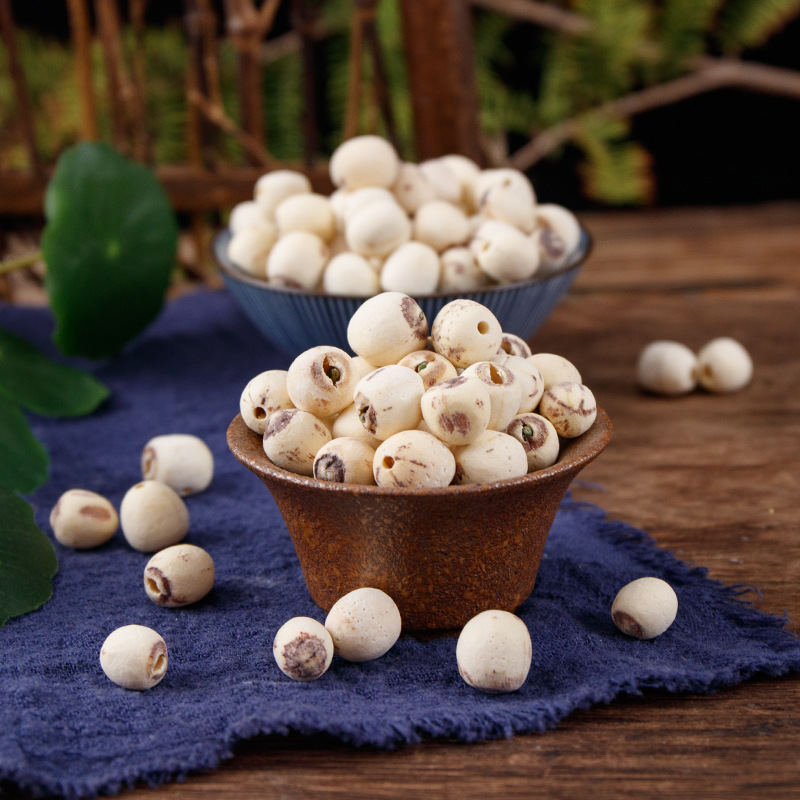 Lotus Seed (Nelumbo nucifera) — Dried Core-Removed Lotus Seeds, 400g Food Herb for Tea, Soup & Congee - Image 3