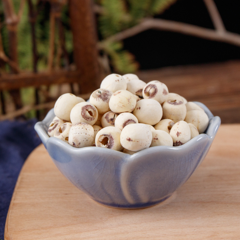 Lotus Seed (Nelumbo nucifera) — Dried Core-Removed Lotus Seeds, 400g Food Herb for Tea, Soup & Congee - Image 2