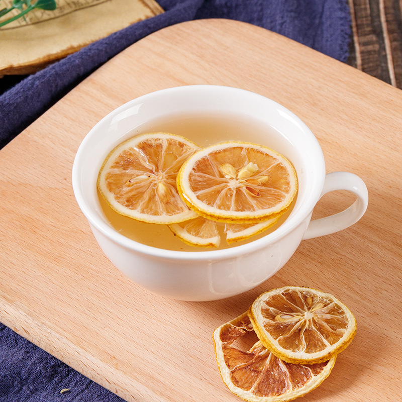 Dried Lemon Slices (Citrus limon) — Unsweetened Sichuan Lemon Tea, 100g Jar - Image 4