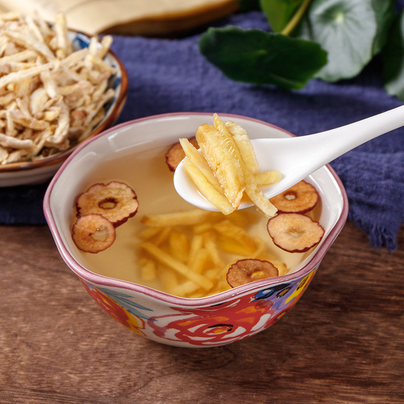 Ginger Shred Tea (Zingiber officinale) — Yunnan Small Yellow Ginger Dried Shreds, 150g Jar - Image 4
