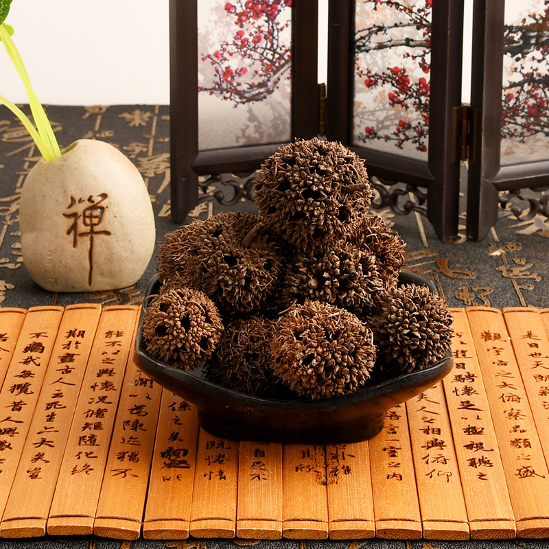 Lu Lu Tong (Liquidambar formosana) — Dried Sweetgum Fruit for Herbal Tea & Soup - Image 4