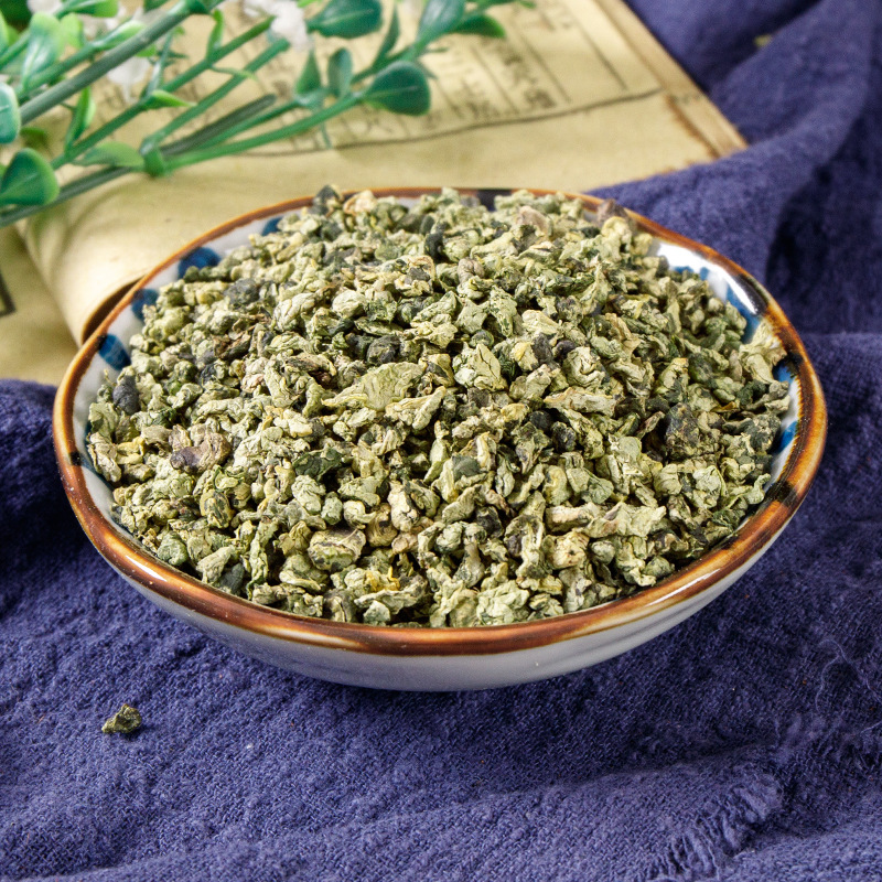 Lotus Leaf Tea (Nelumbo nucifera) — Dried Lotus Leaf Granules, 250g Can - Image 3