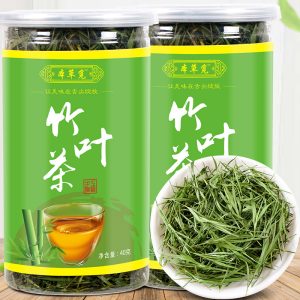 Bamboo Leaf Tea (Lophatherum gracile) — Dried Dan Zhu Ye Herbal Tea, 40g Can