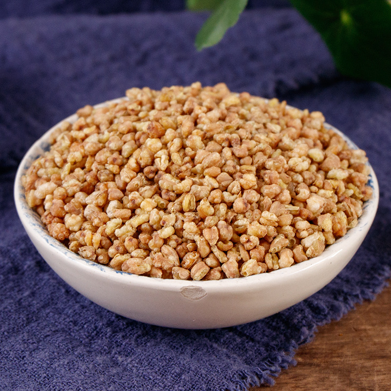 Yellow Tartary Buckwheat Tea (Fagopyrum tataricum) — Roasted Herbal Tea, 250g Can - Image 2