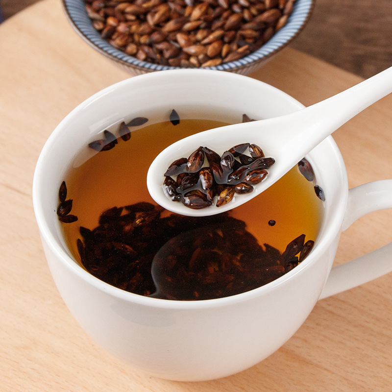 Roasted Barley Tea (Hordeum vulgare) — 450g Jar, Unsweetened Chinese Da Mai Cha - Image 4