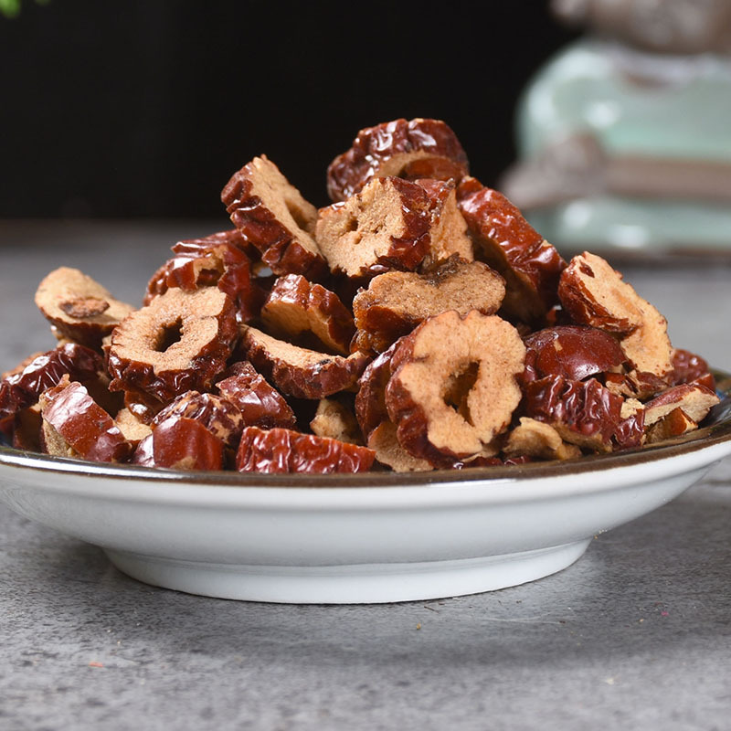 Seedless Red Jujube Slices (Ziziphus jujuba) — Dried Xinjiang Jujube Rings for Tea & Congee - Image 4