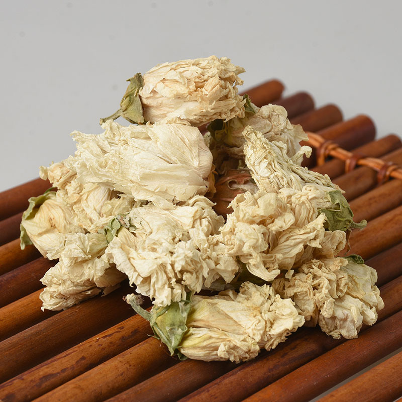 Mu Jin Hua (Hibiscus syriacus) — Dried White Hibiscus Flowers, Sulfur-Free, 500g - Image 2