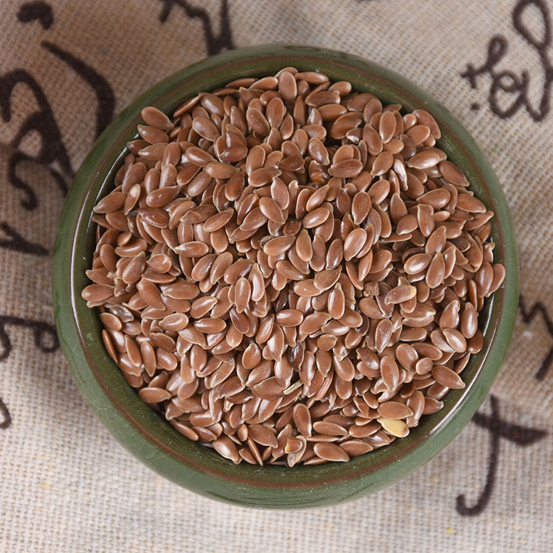 Flaxseed (Linum usitatissimum) — Brown Whole Seeds, Food-Herb Hu Ma Ren - Image 2