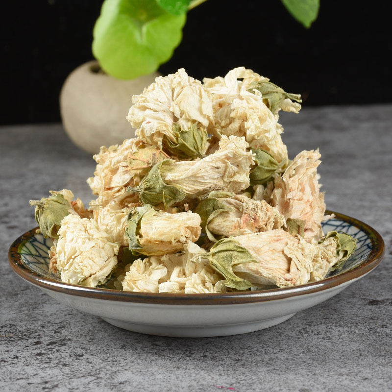 Mu Jin Hua (Hibiscus syriacus) — Dried White Hibiscus Flowers, Sulfur-Free, 500g - Image 4