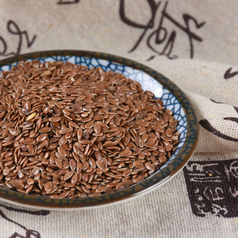 Flaxseed (Linum usitatissimum) — Brown Whole Seeds, Food-Herb Hu Ma Ren - Image 3