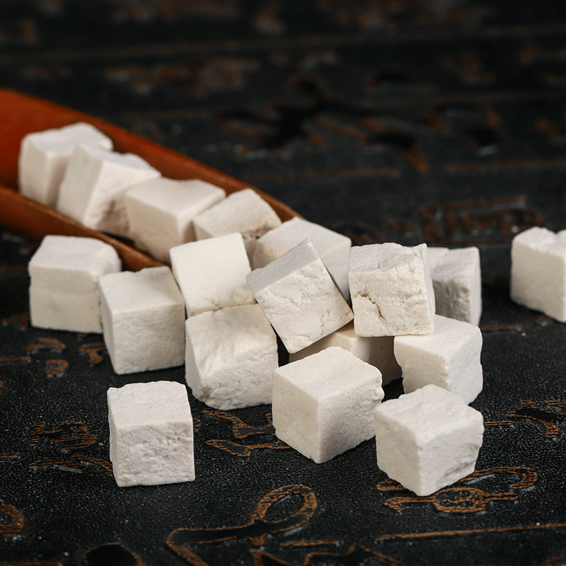 Fu Ling Blocks (Poria cocos) — Sulfur-Free Yuexi White Poria Diced Cubes, 500g - Image 3